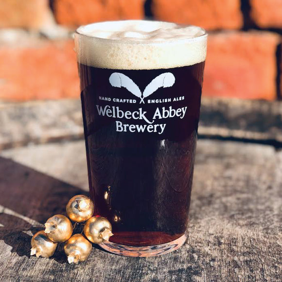 Welbeck Abbey Brewery Pint Glass