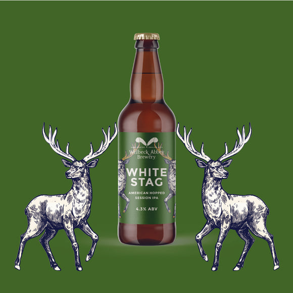 12x500ml White Stag 4.3%ABV
